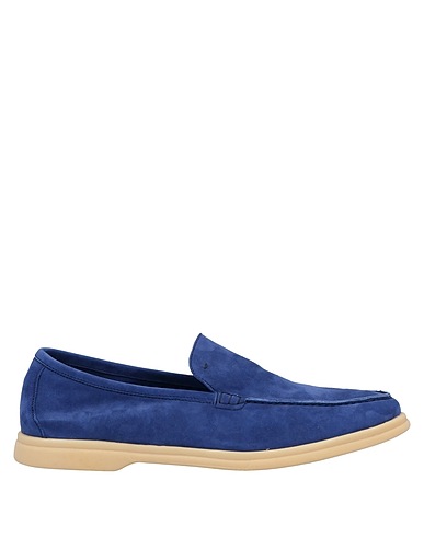 ANDREA VENTURA FIRENZE Loafers Blue Leather