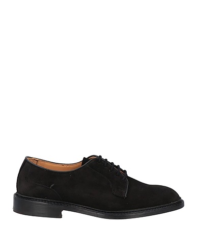 TRICKER'S Laced shoes Black Leather