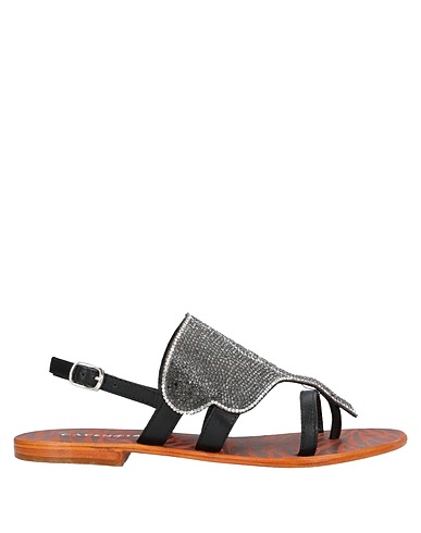 CAFèNOIR Flip flops Black Leather