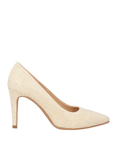 BRENDA ZARO Court Gold Textile fibres