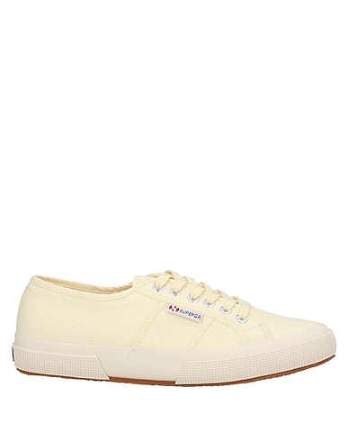 SUPERGA Sneakers Ivory Textile fibers