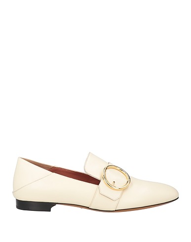 BALLY Loafers Ivory Calfskin