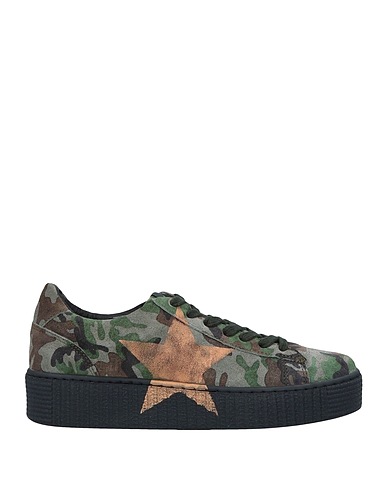 NIRA RUBENS Sneakers Military green Leather