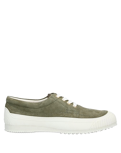 HOGAN Sneakers Military green Leather