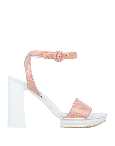 HOGAN Sandals Blush Soft Leather