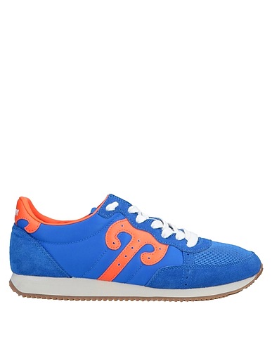 WUSHU RUYI Sneakers Königsblau Leder, Gewebefasern