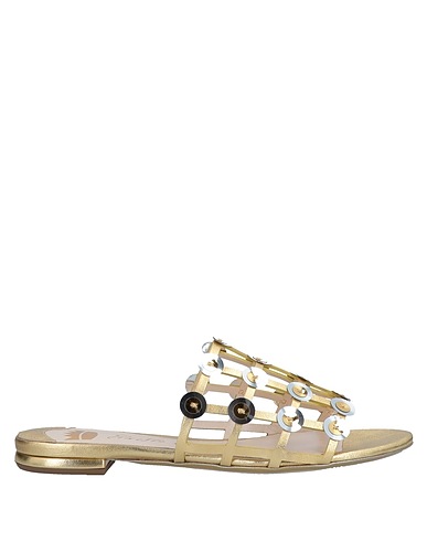 ERNESTO ESPOSITO Sandals Platinum Soft Leather