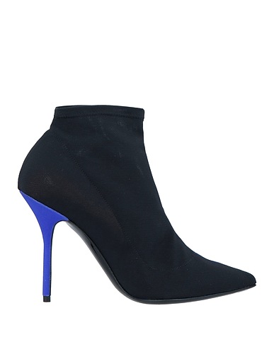 PIERRE HARDY Ankle boot Bright blue Textile fibres