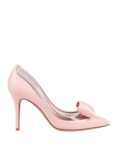 VALENTINO GARAVANI Court Pink Soft Leather, Rubber