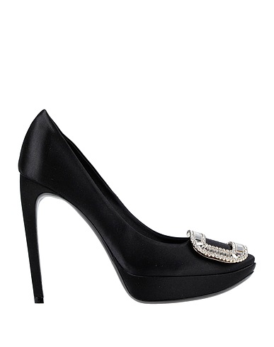 ROGER VIVIER Pump Black Textile fibers