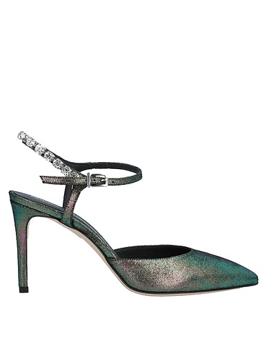GIANCARLO PAOLI Court Emerald green Soft Leather