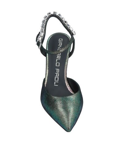 Giancarlo Paoli Pumps In Emerald Green