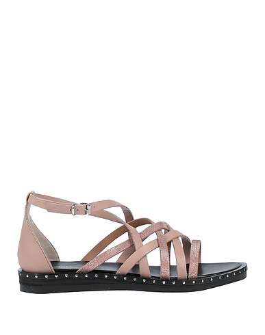 JANET & JANET Sandals Antique rose Leather