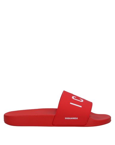 DSQUARED2 DSQUARED2 MAN SANDALS RED SIZE 13 RUBBER,11609780WD 5