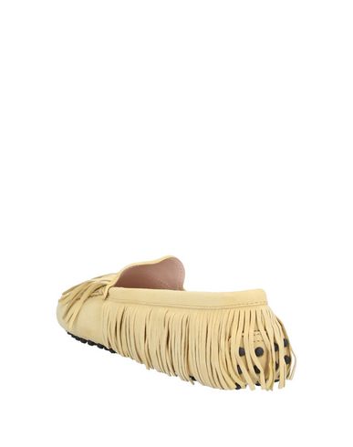 Tod's Loafers In Yellow
