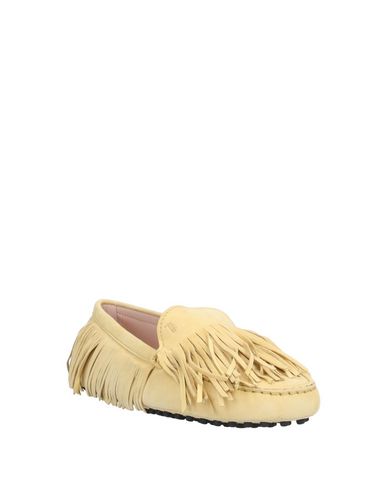 Tod's Loafers In Yellow
