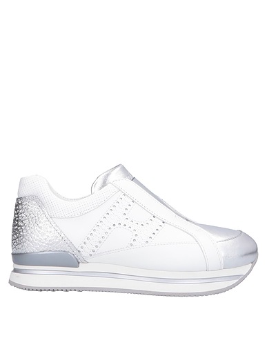 HOGAN Sneakers Silver Leather