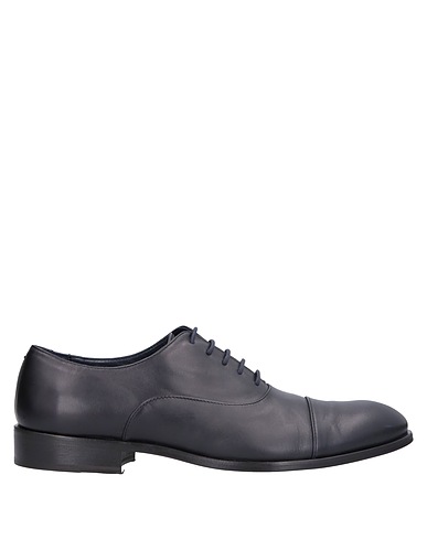 ROBERTO BOTTICELLI Laced shoes Midnight blue Calfskin