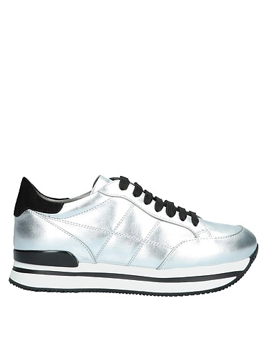 HOGAN Sneakers Argento Pelle