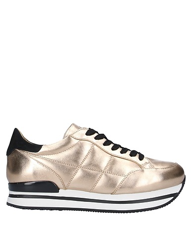 HOGAN Sneakers Oro Pelle