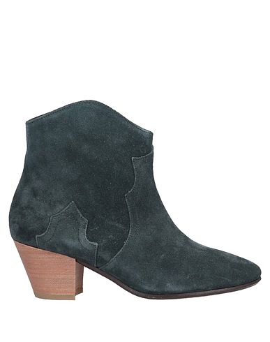 MARANT ÉTOILE Bottine Vert foncé Cuir
