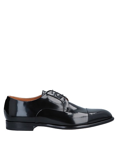 FABI Laced shoes Black Soft Leather