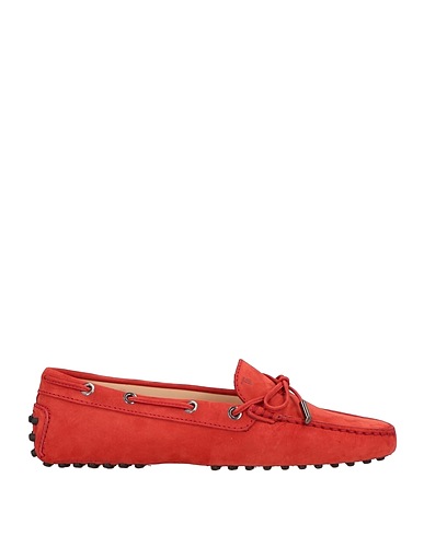 TOD'S Loafers Coral Leather