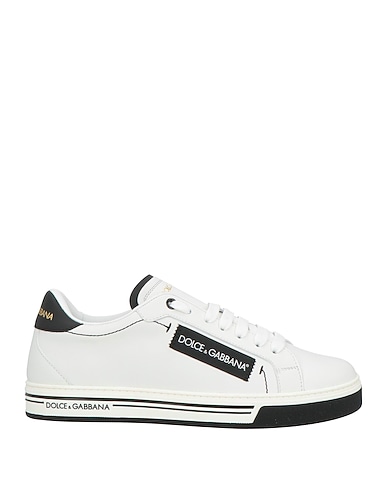 DOLCE&GABBANA Sneakers White Calfskin