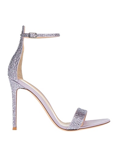 GIANVITO ROSSI Sandals Lilac Textile fibres