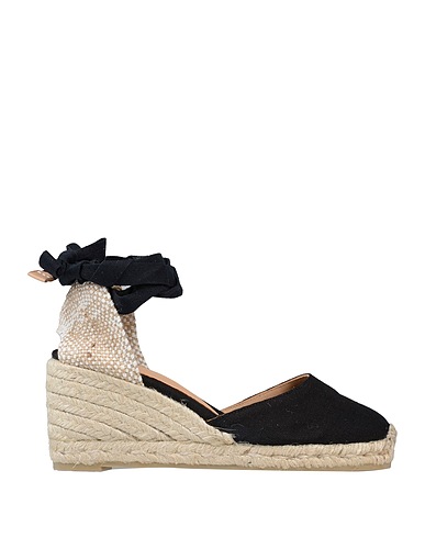 CASTAÑER Espadrilles Black Textile fibres