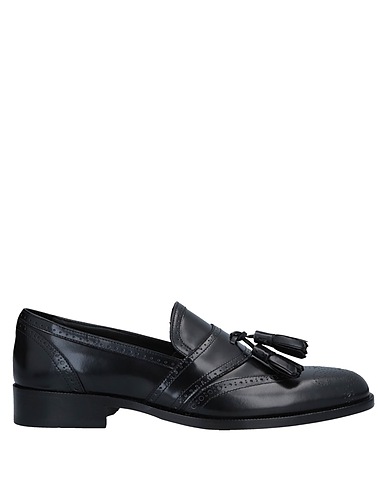 ETRO Loafers Black Leather