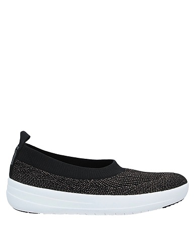 FITFLOP Ballet flats Black Textile fibres