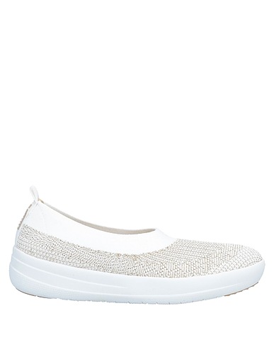 FITFLOP Ballet flats Gold Textile fibers
