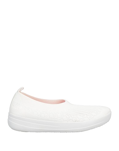 FITFLOP Ballerinas Weiß Gewebefasern
