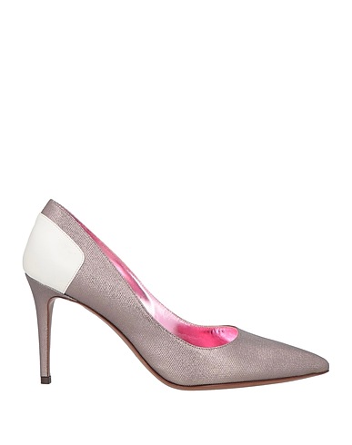 L' AUTRE CHOSE Pump Bronze Textile fibers