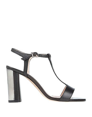 MARC ELLIS Sandals Black Leather
