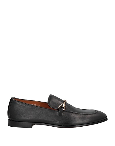 DOUCAL'S Loafers Black Leather