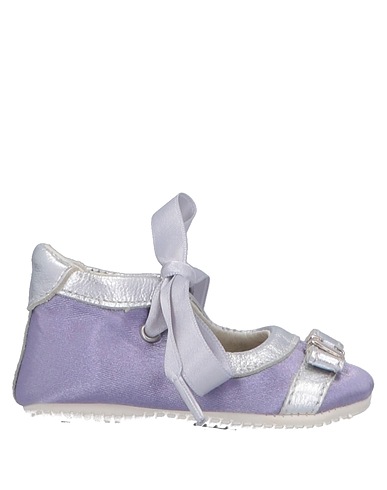 HOGAN Schuhe für Neugeborene Lila Gewebefasern, Leder