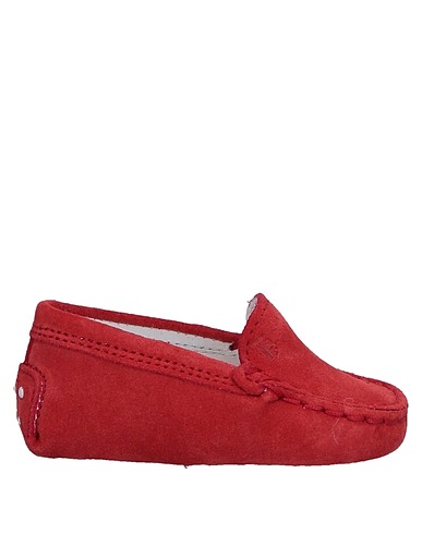 TOD'S Newborn shoes Brick red Soft Leather