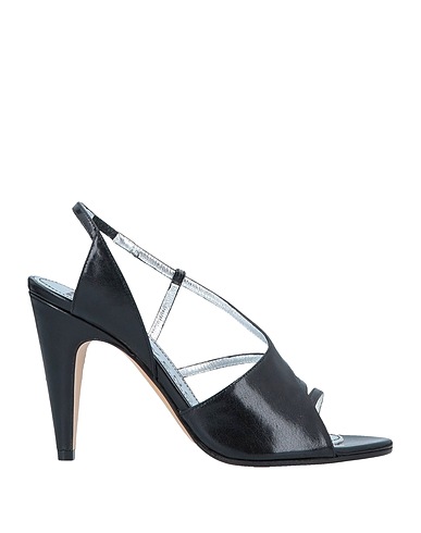 GIVENCHY Sandals Black Kangaroo skin
