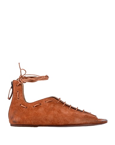 MARSÈLL Laced shoes Brown Leather