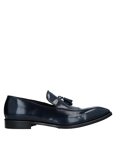 EDOARDO CINCOTTI Loafers Midnight blue Calfskin