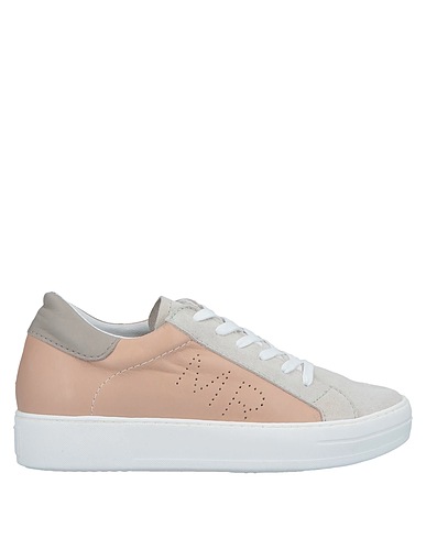 MASSIMO REBECCHI Sneakers Light grey Leather