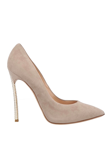 CASADEI Court Light grey Leather