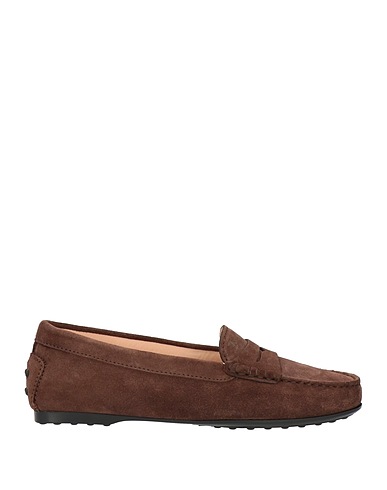 TOD'S Loafers Chocolate brown Leather