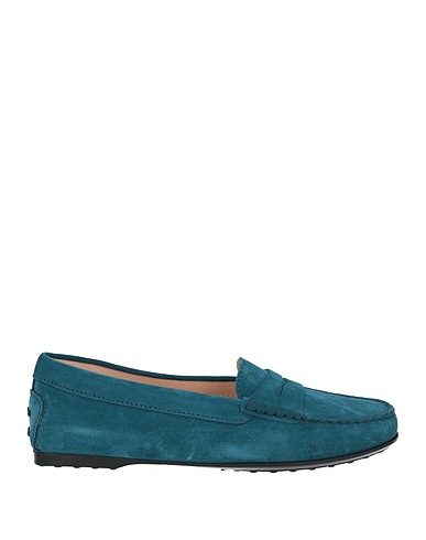 TOD'S Mocassino Verde petrolio Pelle