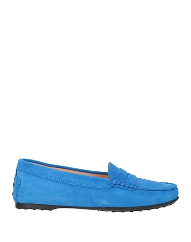 TOD'S Mocassino Azzurro Pelle