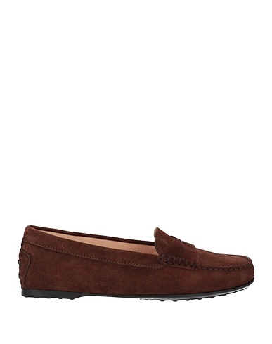 TOD'S モカシン ダークブラウン 革（なめし加工）