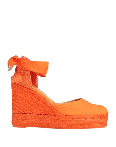 CASTAÑER Espadrillas Arancione Fibre tessili