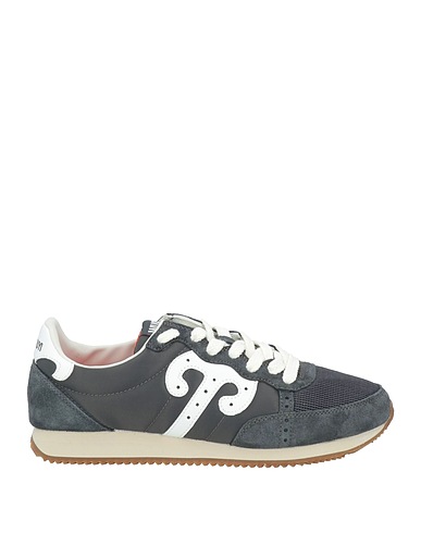 WUSHU RUYI Sneakers Braungrau Leder, Gewebefasern